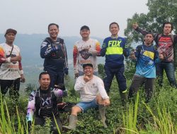 KOMUNITAS BEGABUS TRAIL KAUR (BTK) BERSIHKAN JALUR MAUT JELANG IVEN AKBAR DI KINAL